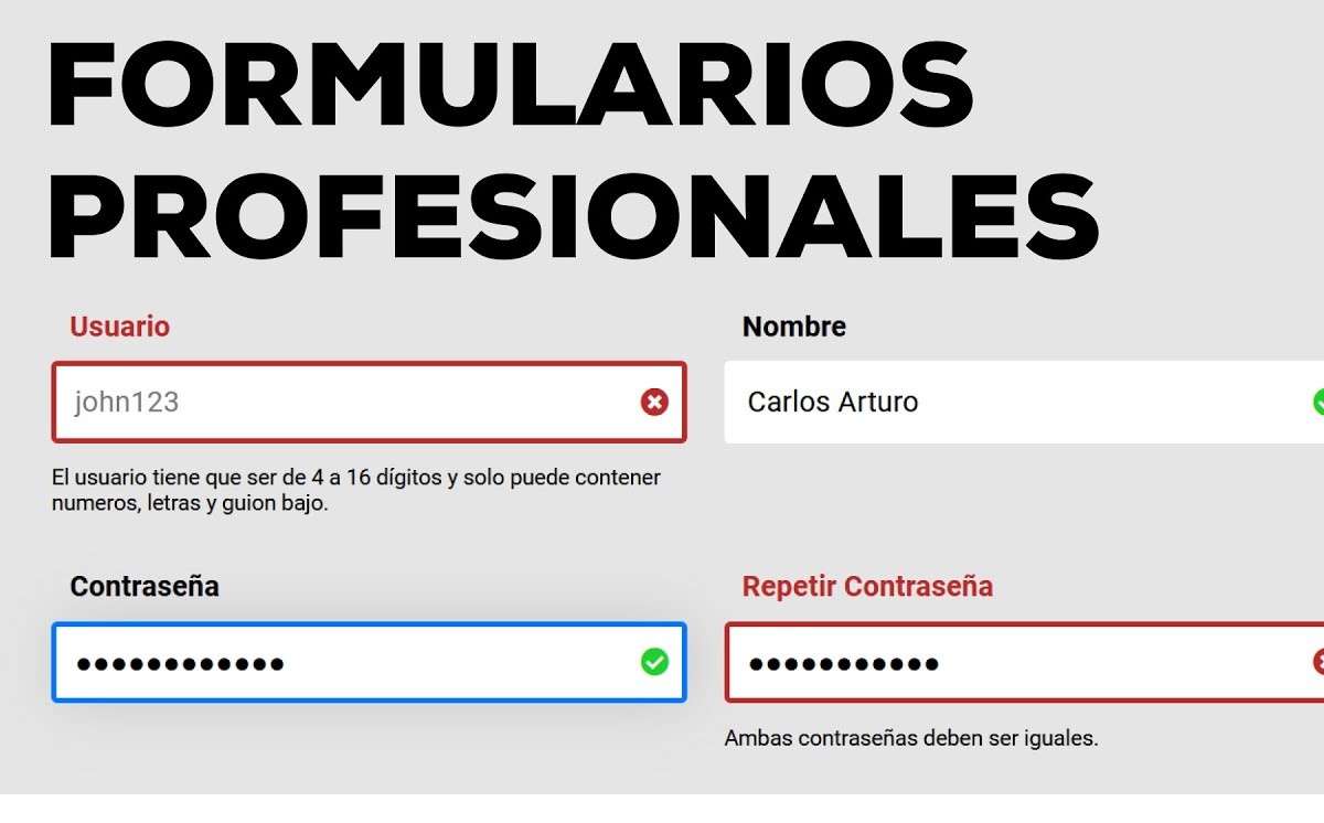 Captura del proyecto 4: Formulario de Contacto funcional